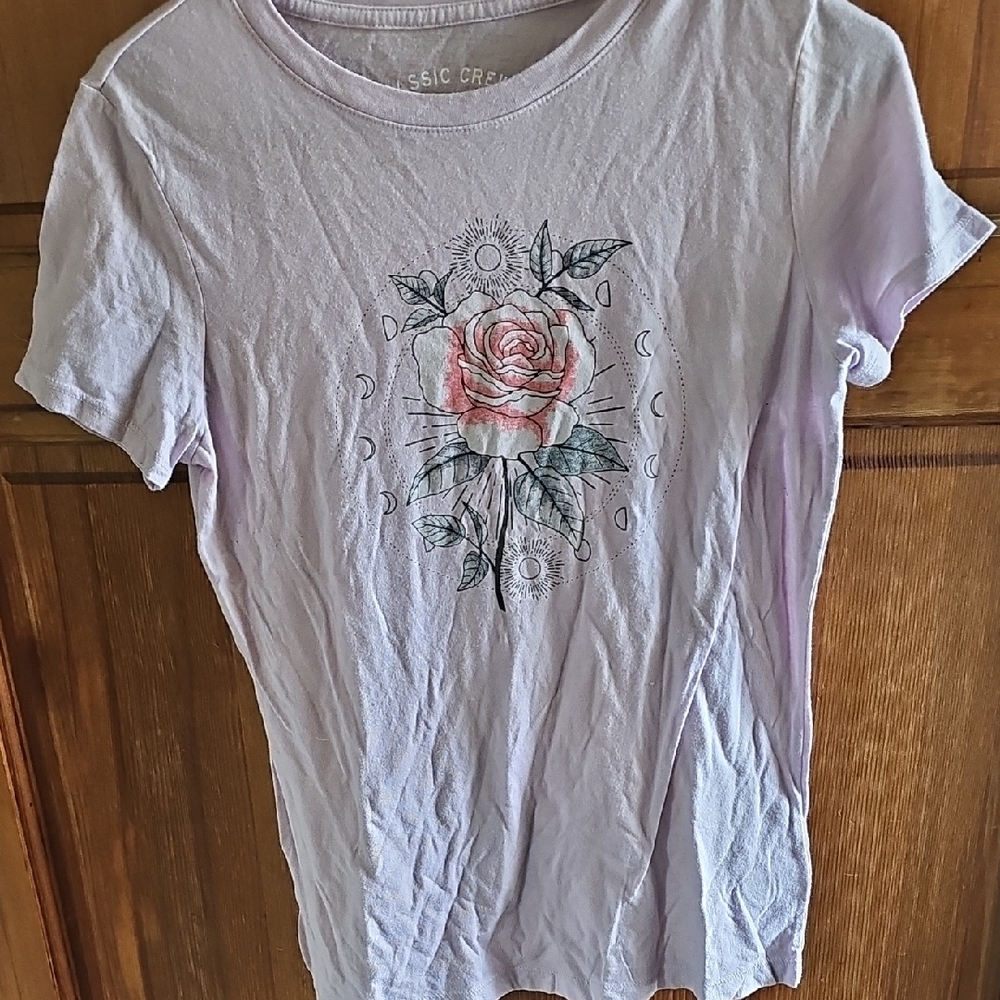 Classic Women's Pink Graphic Tee